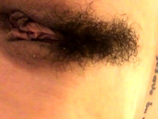 Amateur close up hairy pussy PinkClit