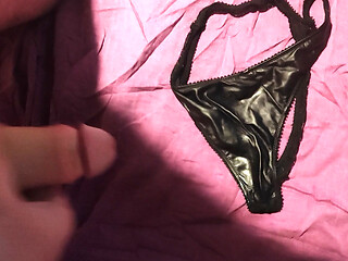 Cumshot Thong