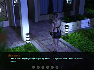 Burning Boundaries 18 - Mike Fucks Lara in Doggy Then Gets Blowjob From Angelica at Night