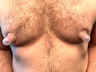 Nipple play with largest Supple Cups