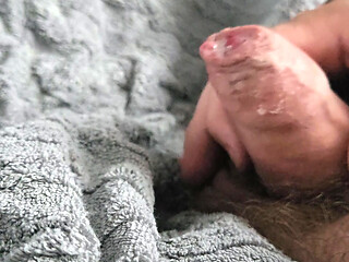 Edging my thick cock