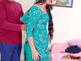 Full video - Jija saali Beautiful hot girl Priya first time sex with StepSister with Hindi Audio Indian sex