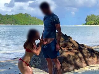 Lost in Paradise - Caught Boning on a Lonely Beach