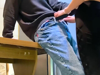 Quick Sex in the Kitchen Before Her Parents Get Home  Real Teens 18yo