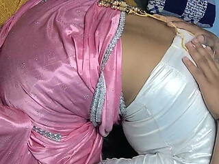 Newly Married Hottest Indian Desi Bhabi Fucking with Her Husband's Younger Stepbrother in mouth fuck you dear stepbrother