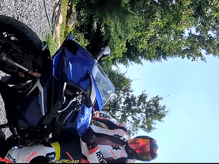 On My Sport Bike