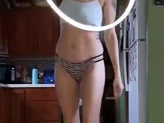 Stunning teen gloria solo masturbation