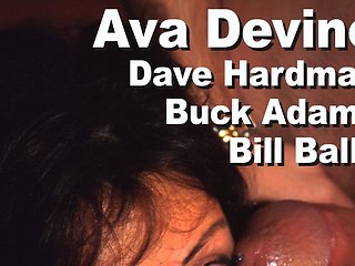 Ava Devine & Dave Hardman & Buck Adams & Bill Balls Triple Suck Facial Pinkeye Gmnt-pe04-04