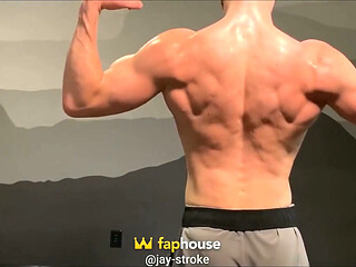 Post Workout Flex, Strip, and Show-off
