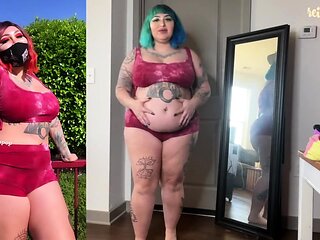 BBW Outgrown Clothes from Skinny Era (w/ Comparison