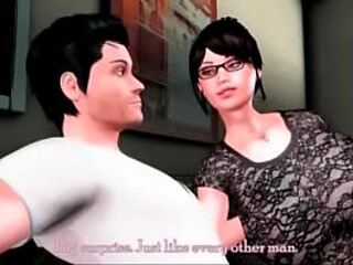 Yesss! This babe can't get enough hard sex in this 3D futanari animation