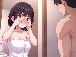 I Doggy My Sister's Boyfriend in the Shower While She's in the House