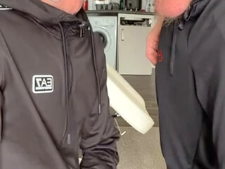 Big Daddy Dick Stretches Step Son's Hole