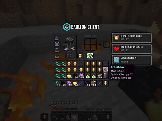 Minecraft Crystal PVP clips