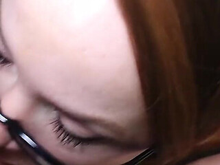 Nylon Secretary Coworker Office Cock Suck POV 1080p