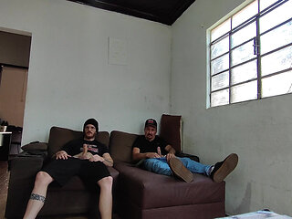 Carmona and Carlos Urach Masturbating Together