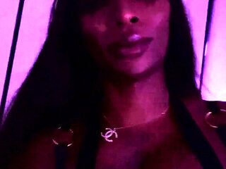 Ebony babe and a big black cock