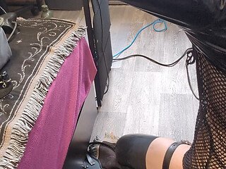 chaising wand in bondage