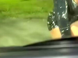 Japanese prostitute Evaa gives Mike incredible paid sex on street with creampie finish