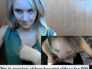 Amateur Blond Give Nice POV Blowjob