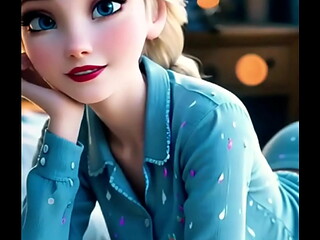 Elsa'_s side you never see...  AI-generated