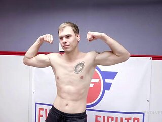 Anna Chambers vs Tony Sting  - Russian Competitors Sex Wrestling