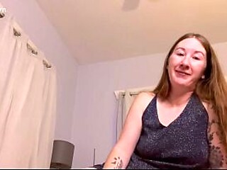 Hairy redhead MILF gets a birthday surprise handjob leading to premature