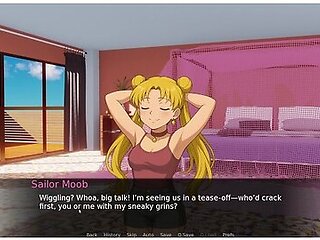 Sailor Moob Gameplay - Sailor Moon, Car Toon And Sora Aoi