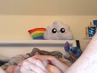 I'm jerking off almost like a bear
