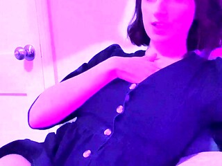 Wild Girl Brunette Solo Masturbation