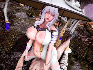 3D Big Boobs Slut Cosplay Babe Got Her Wet Pussy Fucked so Hard