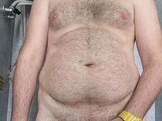 All Naked in Pubblic Bathroom