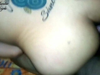 I give him oral sex to lubricate him and get him to shove it up my ass