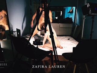 Behind the Scenes with Faphouse Model Zafira Lauren