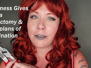 Villainess Gives POV a Penectomy and Tells Plans of World Domination