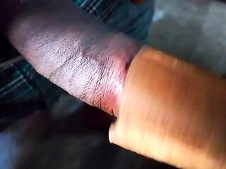 Cock massage by machine