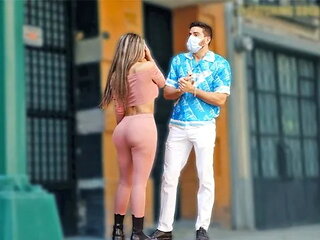 Big Booty Latina Seduces the Rich Stranger to Fuck Her Juicy Pussy