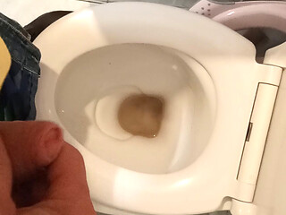 Jerking off and ejaculation