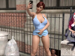 Just Married (3) - Public Flashing