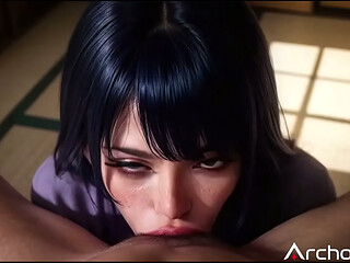 Raiden made too cute faced when I fucked her in asshole [AI]