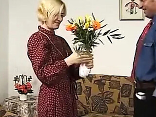 Hairy mature MILF fucked hard in all positions