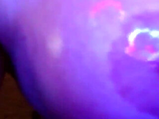 Oil Titty Tease Strobe Light Slow Motion Bouncing Dropping Boobs