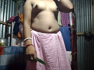 Indian Desi bhabhi medium ass and dewar por