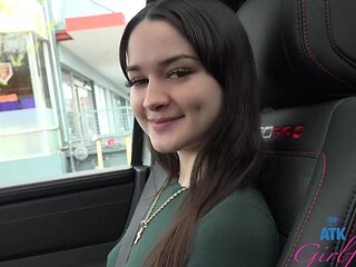 Brunette darling with hot ass gets slammed hard - Remi Raw