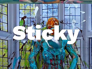 Slashed Bikini Slashed and Slimed