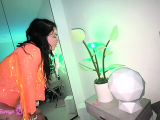 Fitbadonk and Brian Omally have a messy encounter backstage at the neon show.