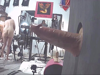 Glory Hole - Using Her Perfect Pink Puissy to Milk & Pleasure Cock at the Gloryhole 8 POV's