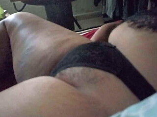 Old Husband Films Curvy Wife at Home