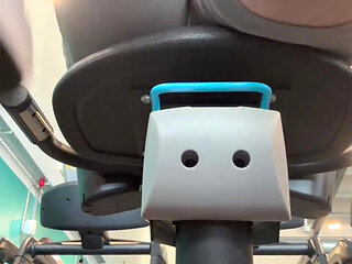 Gym Visit Had to Be Cut Short, the Horn Was Real