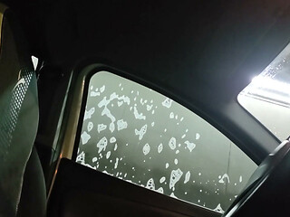 Saturday Night Car Wash Suds, Deep Vacuuming & Outdoor Night Vibes